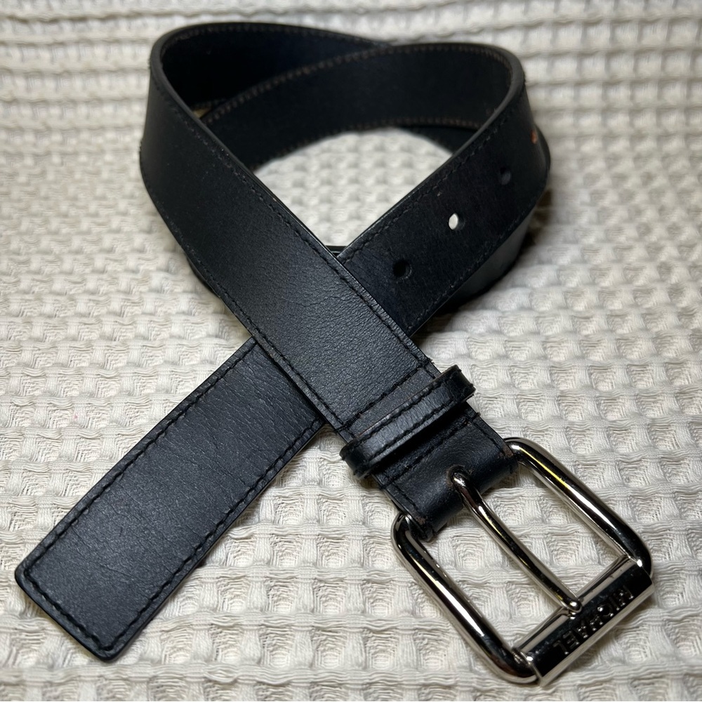 MICHAEL‎ Michael Kors | XL Black Leather Belt with Matte Finish